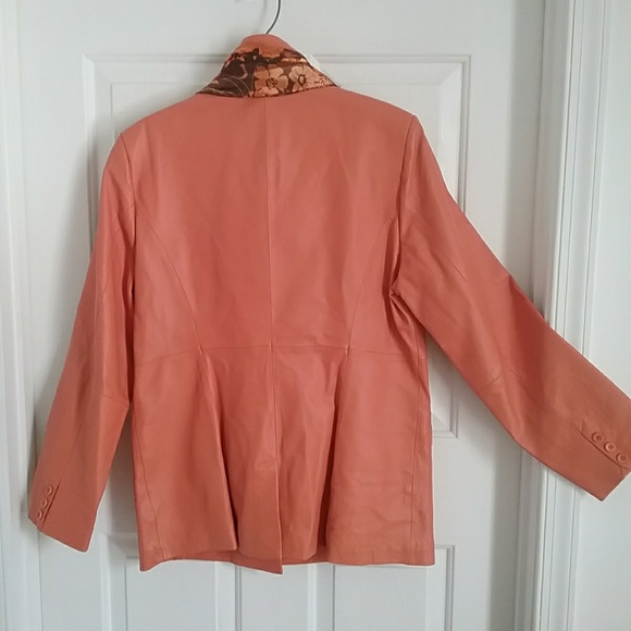Terry Lewis Genuine Leather Jacket # 191 OR - Picture 3 of 3